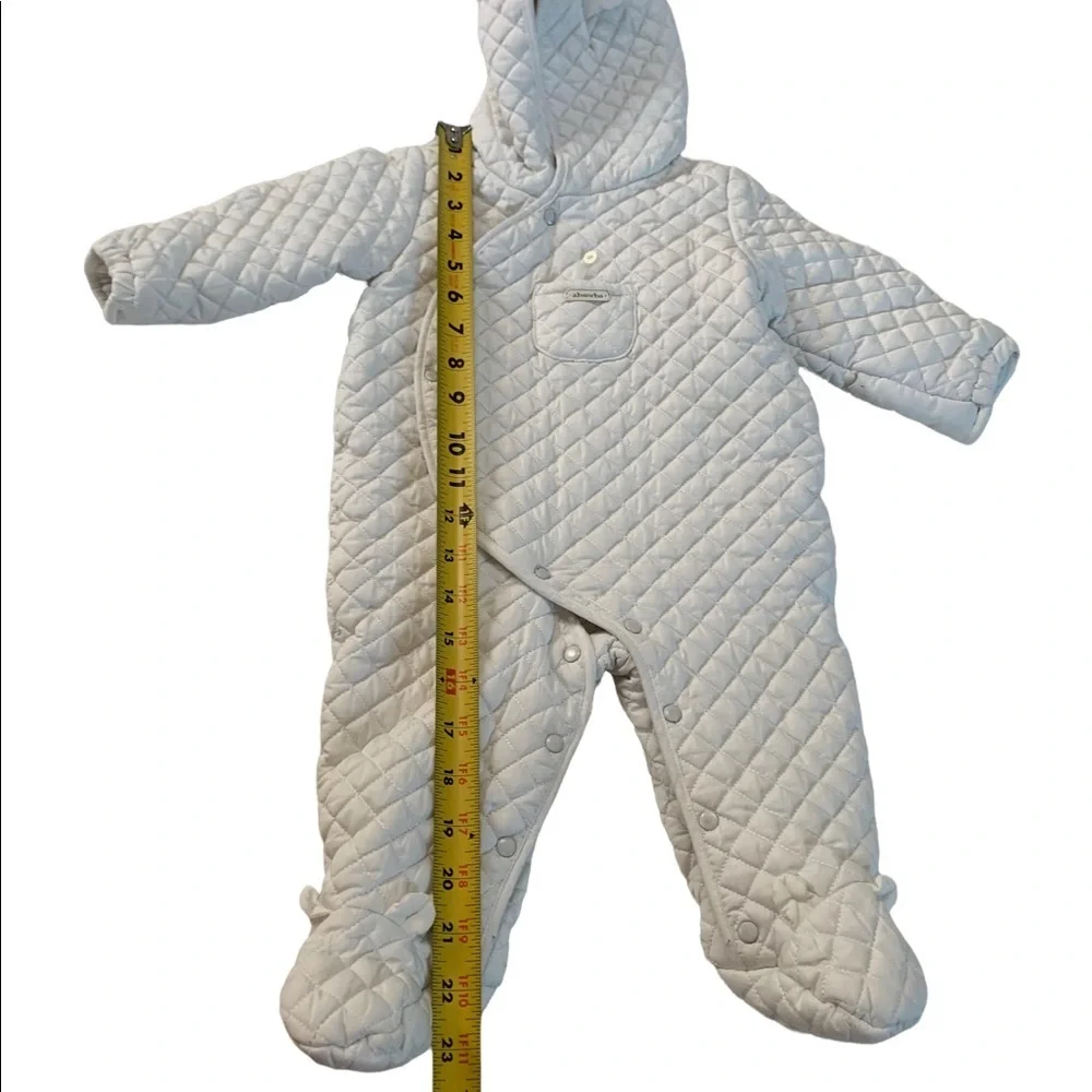 Absorba Quilted One Piece Bunting Suit Size 75